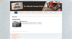 Desktop Screenshot of garagedetailer.com